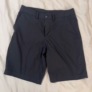 Lululemon Athletica Black Flat Front Shorts
